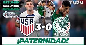 Resumen y goles | Estados Unidos 3-0 México | CONCACAF Nations League - SEMIFINAL | TUDN