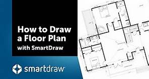How to Make Floor Plans with SmartDraw's Floor Plan Designer
