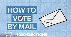 How To Vote By Mail And Vote Early In Person
