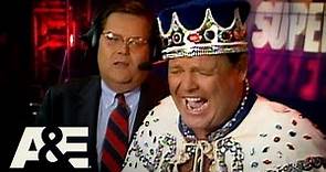 Jerry "The King" Lawler Becomes the Undisputed "King of Commentary" | Biography: WWE Legends | A&E