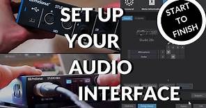 How to Set Up Your Audio Interface with Studio One | PreSonus