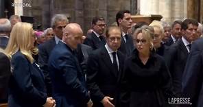 Funerali Berlusconi, i figli, Marta Fascina e Tajani in lacrime
