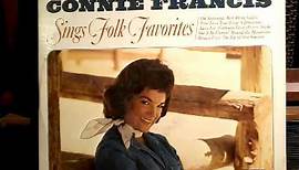 Connie Francis ‎– Sings Folk Favorites - 1965