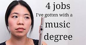 4 jobs I've gotten with a music degree