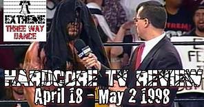 ECW | Extreme Three Way Dance #94: ECW TV 4/18/98 - 5/2/98