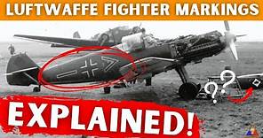WWII German Luftwaffe Fighter Markings - What Do They Mean?