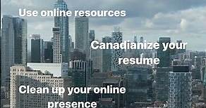 How to get a job in Toronto