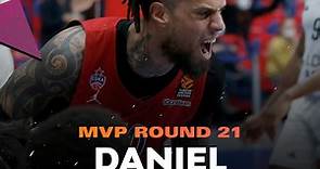 Round 21 MVP: Daniel Hackett