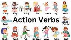 Action Verbs Vocabulary | Learn Action Verbs Vocabulary In English With Pictures