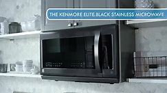 Kenmore - The new Black Stainless Microwave is here. More...