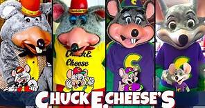 Evolution of Chuck E Cheese! | Chuck E Cheese Character History