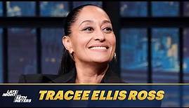 Tracee Ellis Ross Met Eddie Murphy for the First Time on the Candy Cane Lane Set