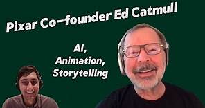 Pixar Co-founder Ed Catmull on AI, Animation, and Storytelling
