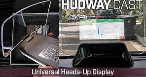 Hudway Cast - Universal Heads-Up Display with Wireless Mirroring