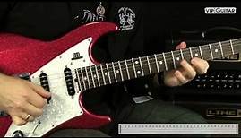Rock Guitar: Repeating Bluesrock Lick in 3 Styles - Deutsch / German