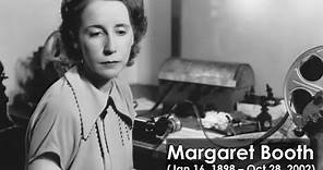 Margaret Booth - The First Film Editor | Video Essay | SRFTI