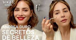 Andrea Duro: maquillaje estrella para una ocasión especial | Secretos de Belleza | VOGUE España