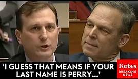 Dan Goldman Calls Out Scott Perry To His Face During Hunter Biden Contempt Hearing Then Perry Reacts