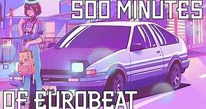THE ULTIMATE EUROBEAT MIX: 500 MINUTES OF EUROBEAT FOR CELEBRATING 1000 SUBSCRIBERS