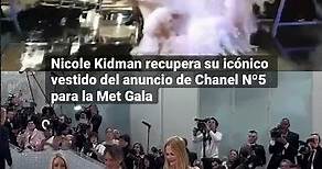 Nicole Kidman recupera su icónico vestido del anuncio de Chanel Nº5 para la Met Gala