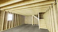 Best Barns Richmond 16 ft. x 28 ft. Wood Storage Building richmond1628