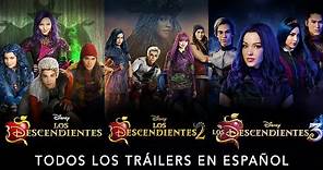 Los Descendientes (Saga) - TODOS los TRAILERS (2015-2019) | Disney España