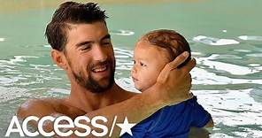 Michael Phelps On Son Boomer's Swimming Talent: 'His Kick Is Insane'
