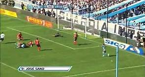 Gol de Sand. Racing 1 Independiente 0. Torneo Inicial 2012. Fecha 3