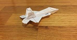 Origami f22 raptor