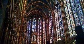 Inside Sainte-Chapelle, Paris - Stained Glass Windows [4K]