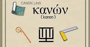 1. Canon Law in English - Introduction to Canon Law - Part 1