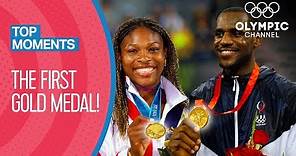 Olympic legends when they won their FIRST gold medals | Top Moments