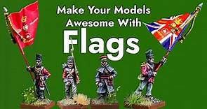 [WARGAMING FLAGS]- Easy Guide for Making Your Miniatures Look Awesome | Historical Models & Dioramas