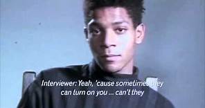 Jean Michel Basquiat 1985 interview