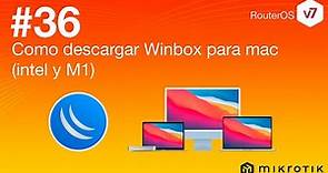 Winbox para MacOS (M1 - M2 - Intel) 2023