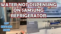 How To Replace Water Filter Housing on Samsung Refrigerator | Model RF28DEDBSR