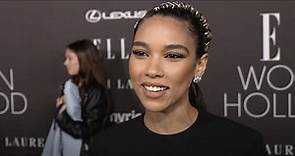 Alexandra Shipp Interview at ELLE's 29th Annual Women In Hollywood Celebration