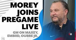 Daryl Morey joins Sixers Pregame Live to talk Maxey, Embiid, more