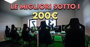 Sedia da Gaming sotto i 200 euro | Le migliori del 2023