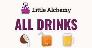 How to make ALL DRINKS in Little Alchemy