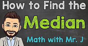 How to Find the Median | Math with Mr. J