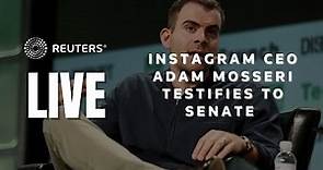 LIVE: Instagram CEO Adam Mosseri testifies to Senate about protecting children