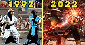 Evolution of Mortal Kombat Games 1992-2022