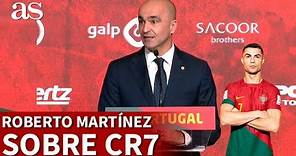 La respuesta de Roberto Martínez sobre el futuro de Cristiano en Portugal | Diario AS