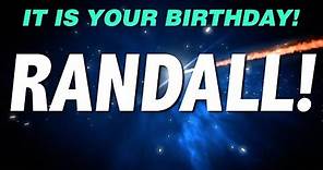 HAPPY BIRTHDAY RANDALL! This is your gift.