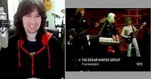 British guitarist analyses Edgar Winter's OUTRAGEOUS out of this world ability!