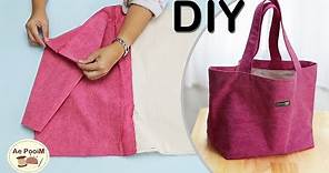 DIY Daily Tote Bag, very easy making