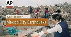 Mexico City Earthquake - 1985 | Today In History | 19 Sept 17
