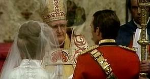 1973: Princess Anne's wedding to Mark Phillips at Westminster Abbey