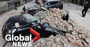Croatia earthquake: Zagreb hit by "most powerful quake in 140 years"